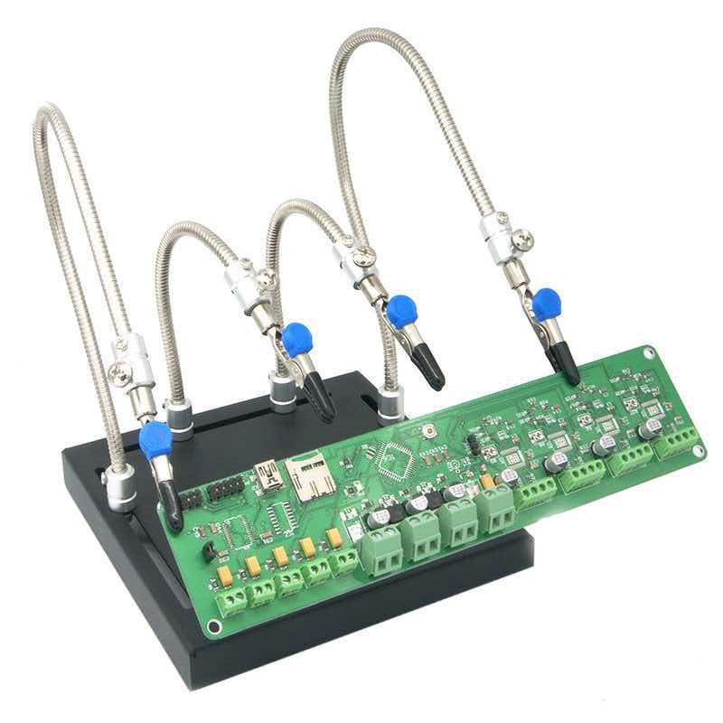 Electronics Repair Youtube - ワニ口クリップ、スネークチューブ、電子製品回路基板修理、PCBクリップ、ゲーム用固定具、はんだ付けステーションブラケット修理