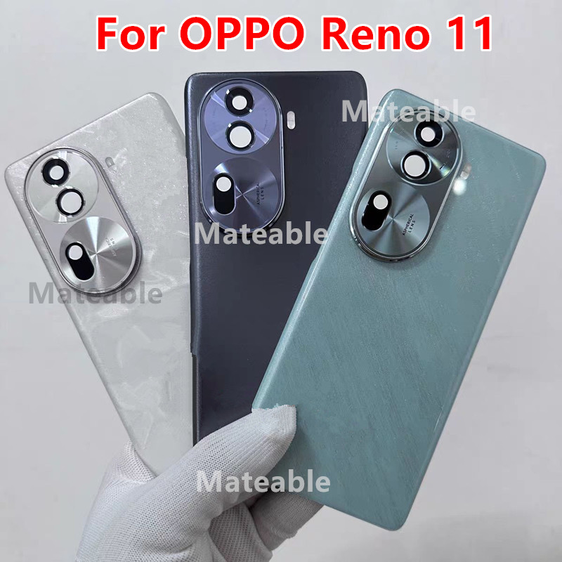 Phone Battery Replacement - OPPO Reno 11用ハウジング バッテリーバックカバー 修理交換用 リアケース