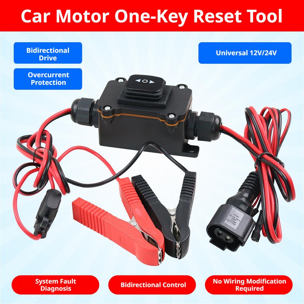 Electronics Repair And Maintenance - ユニバーサル12V‑24V EPBキャリパーモーターリリースツール ワンキーリセット 電子パーキングブレーキサービスツール 双方向制御 故障診断