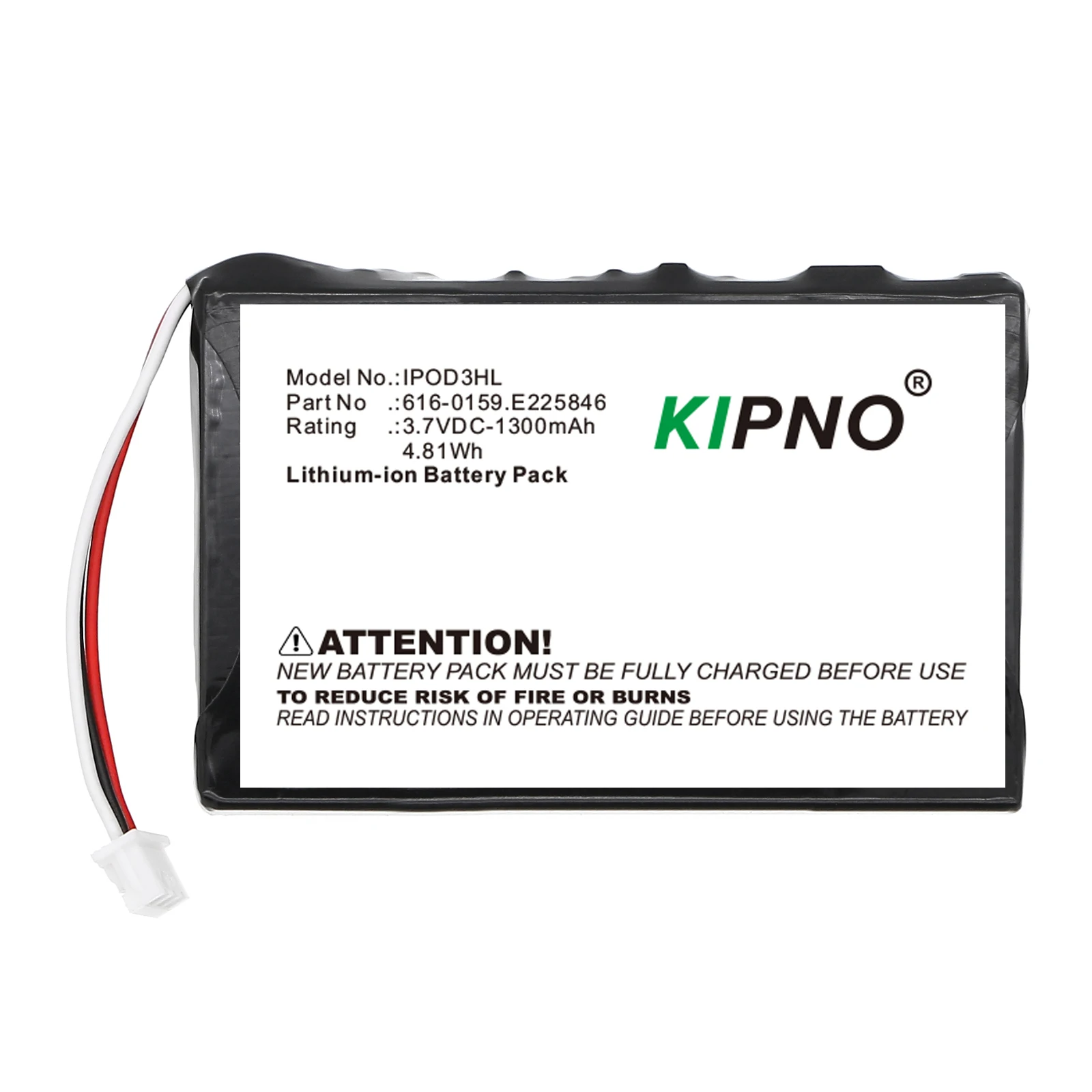 KIPNO バッテリー IPod 3 3G 第 3 世代 A - Phone Battery Replacement のレビューと価格