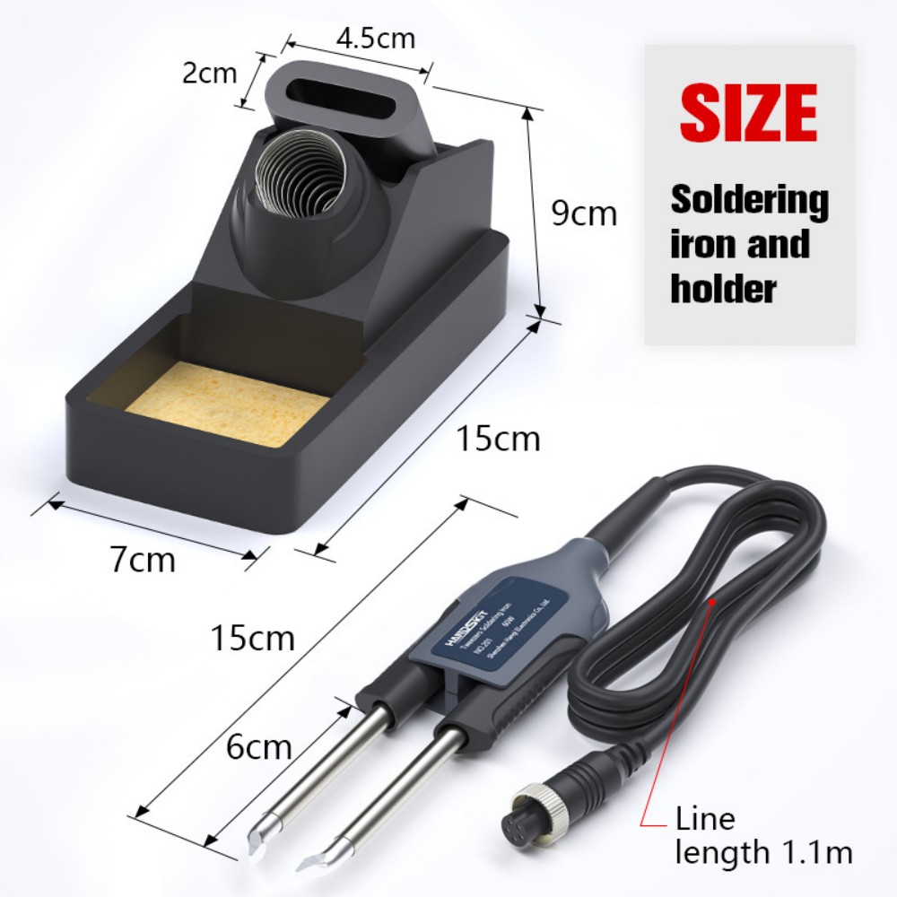 T12 はんだ付けピンセットハンドル – デュアルチャンネル - Electronics Repair And Maintenance のレビューと価格