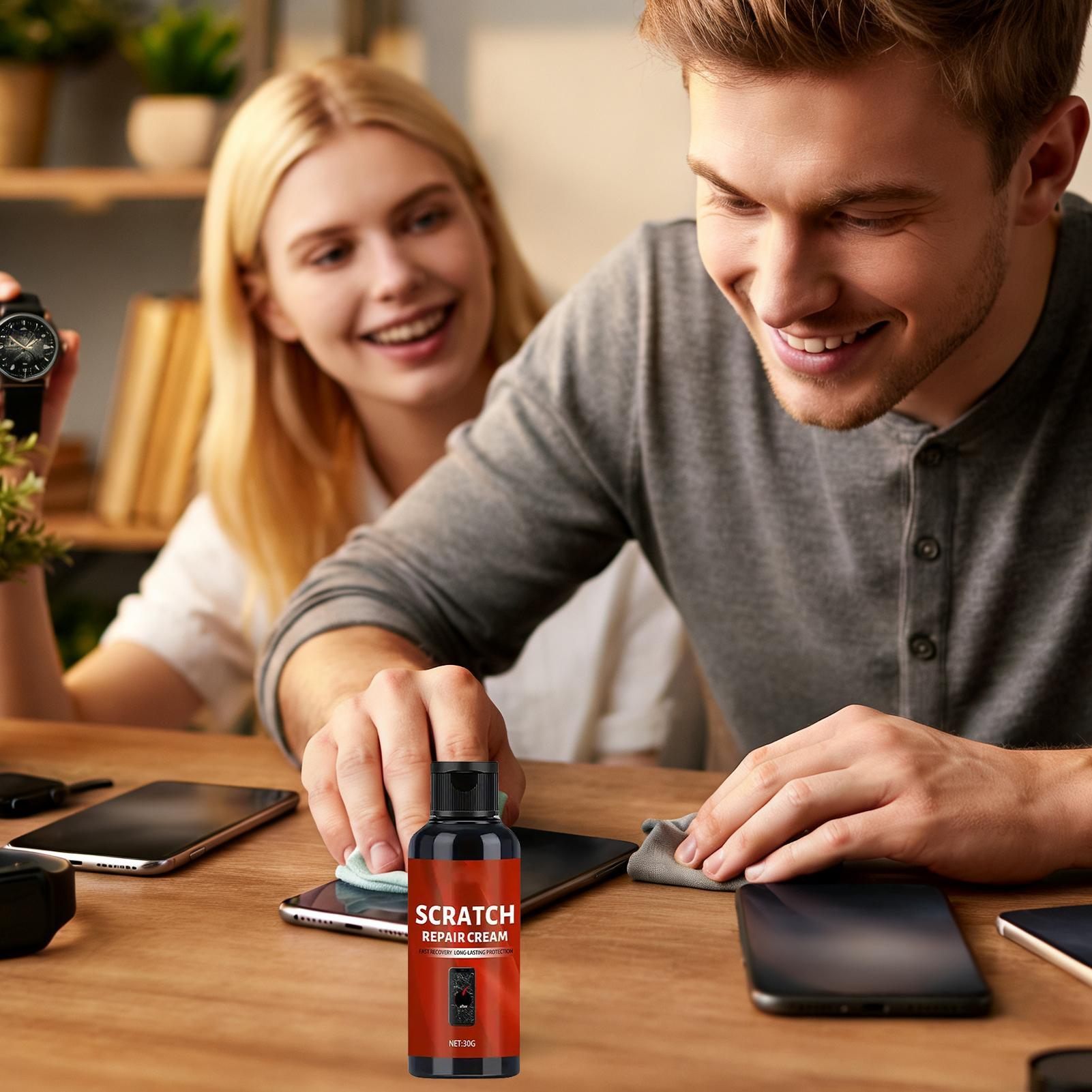 ガラス傷消し＆研磨クリーム クイックリペアキット 携帯電話画 - Electronics Repair Services のレビューと価格