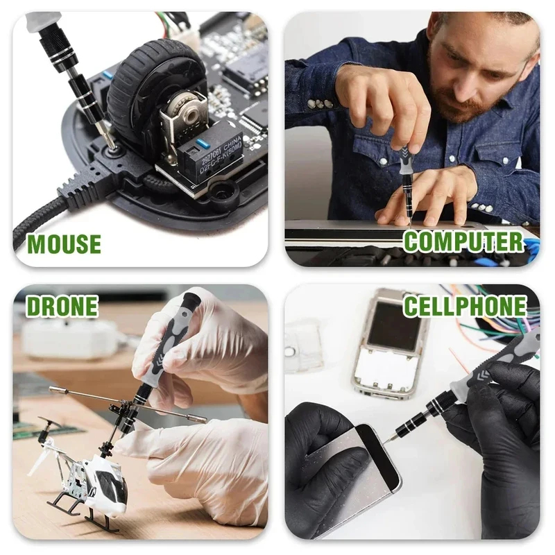 ポータブル115in1磁気ドライバーセットミニ精密修理キット - Electronics Repair Services のレビューと価格